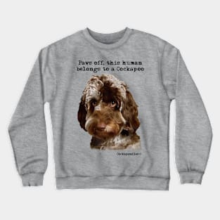 Cockapoo Dog Crewneck Sweatshirt